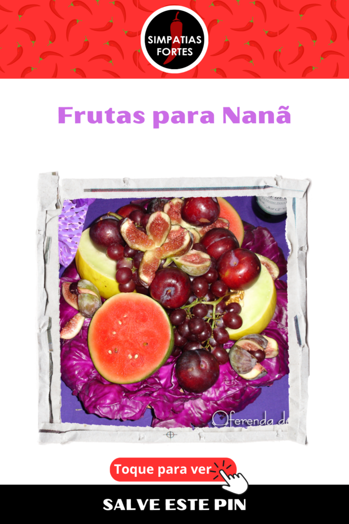 Ebo para Nana - Frutas