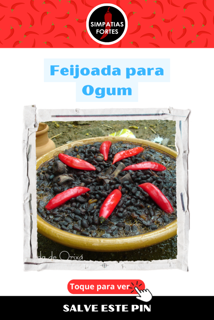 Ebo para Ogum Feijoada