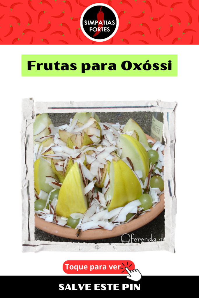 Ebo para Oxossi Frutas