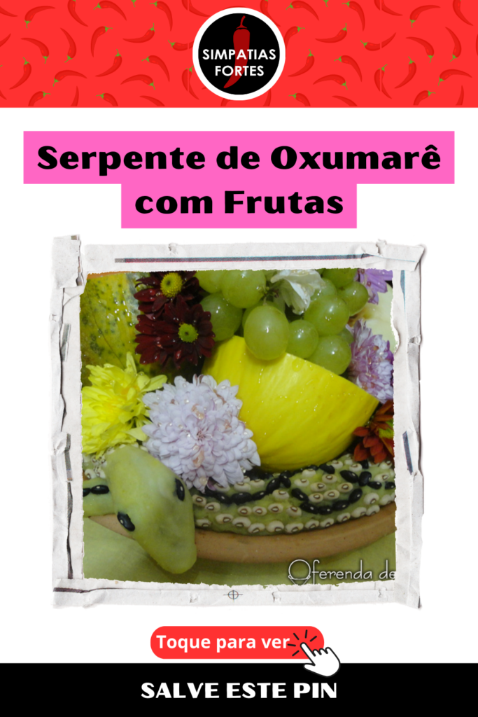 Ebo para Oxumare Frutas