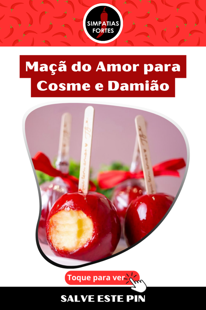 Receita de Maca do amor para Cosme e Damiao